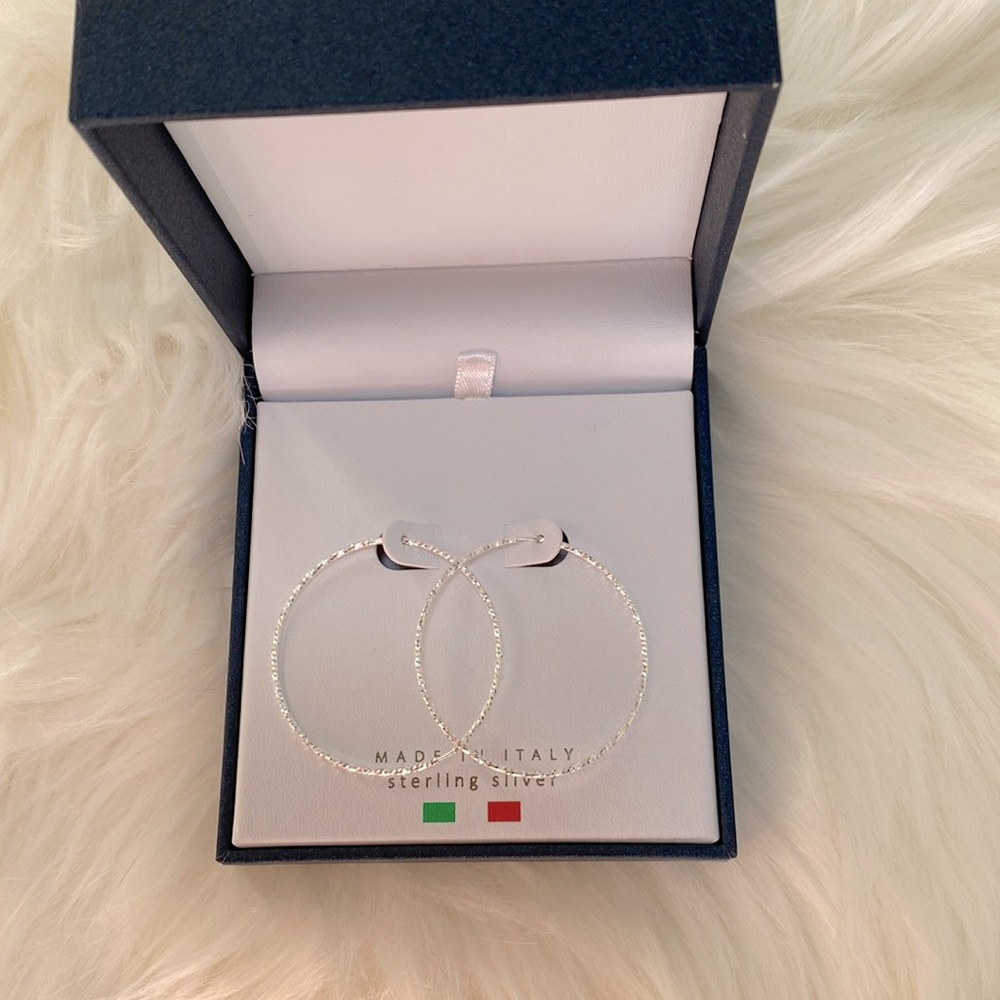 Lucia Mara Hoop Earrings - Picture 1 of 4